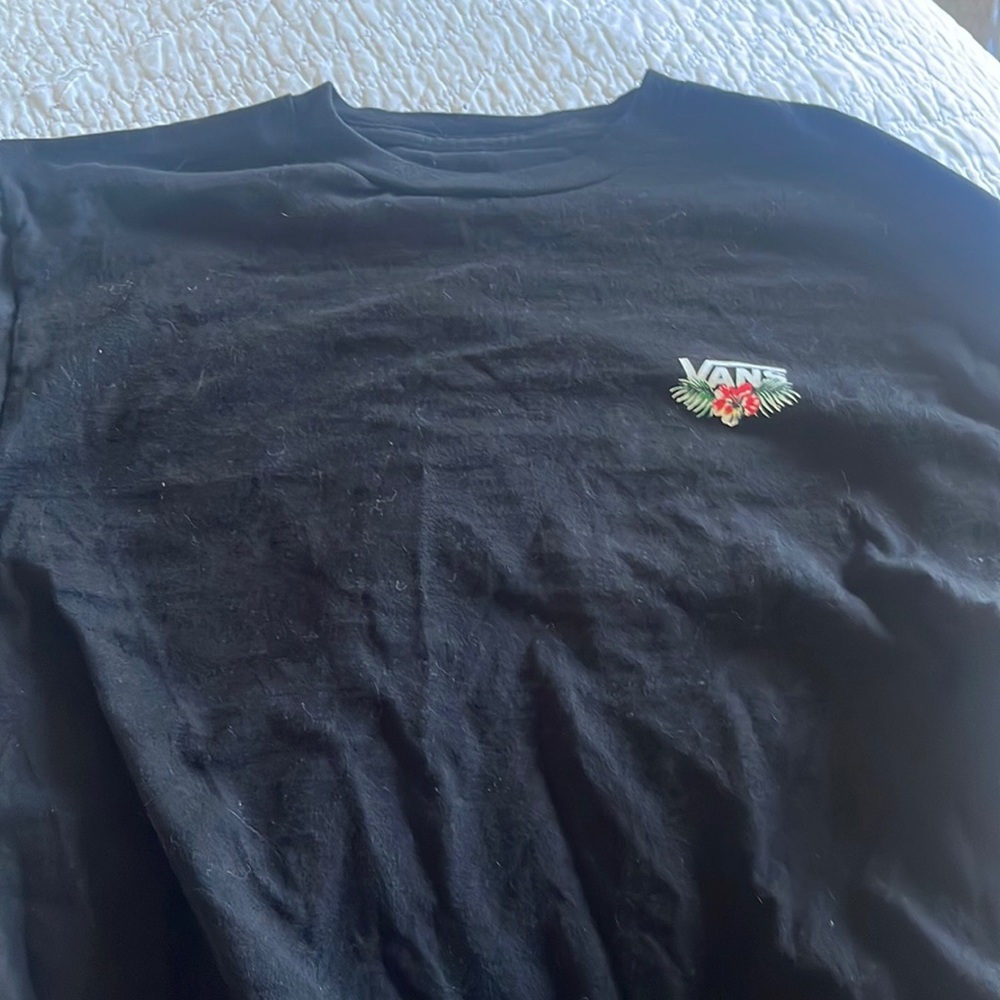 Black vans tshirt